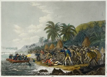La Muerte del Capitán Cook